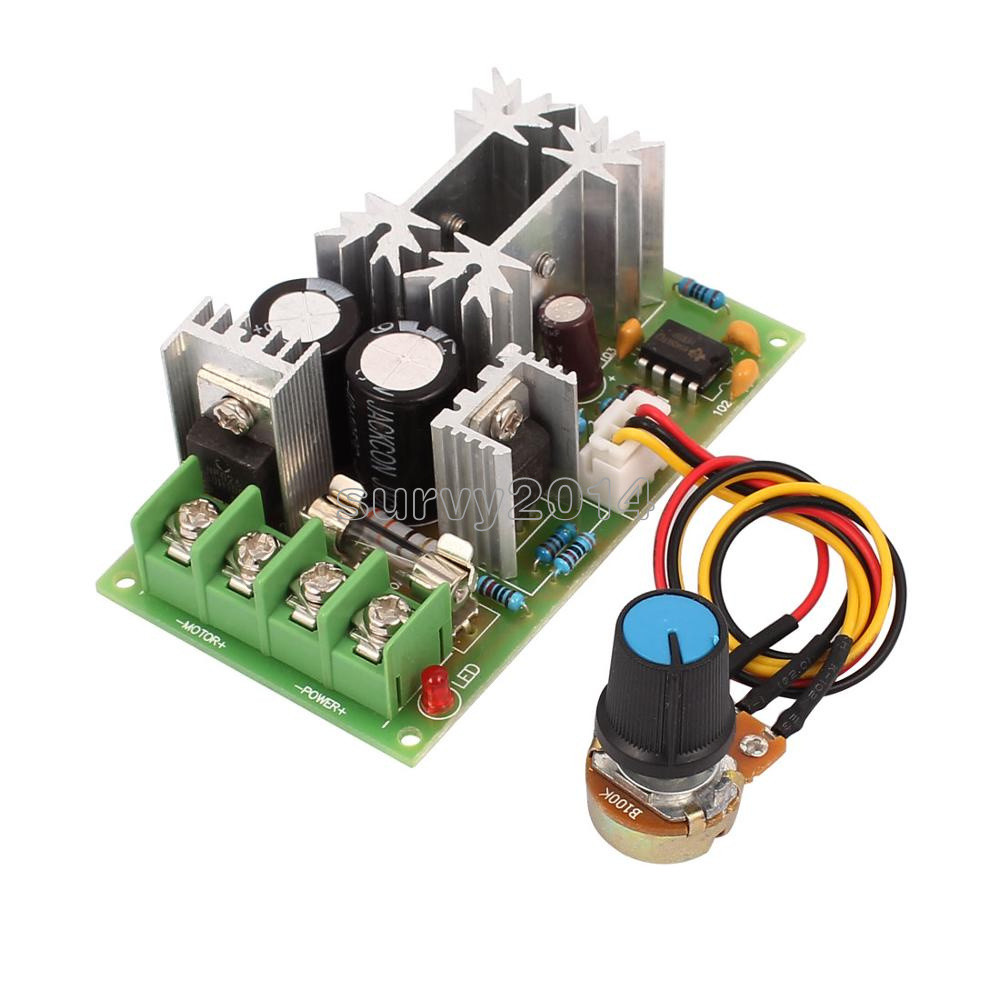 20A Universal DC10-60V PWM HHO RC Motor Speed Regulator Controller Switch