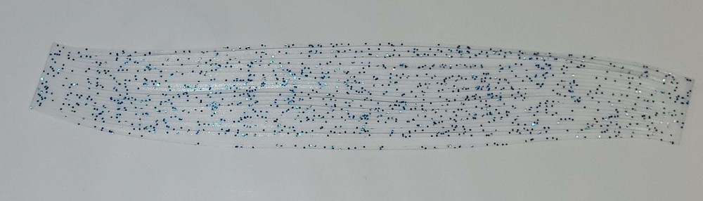 Custom Clear/Blue Flake Tabs 100 pack