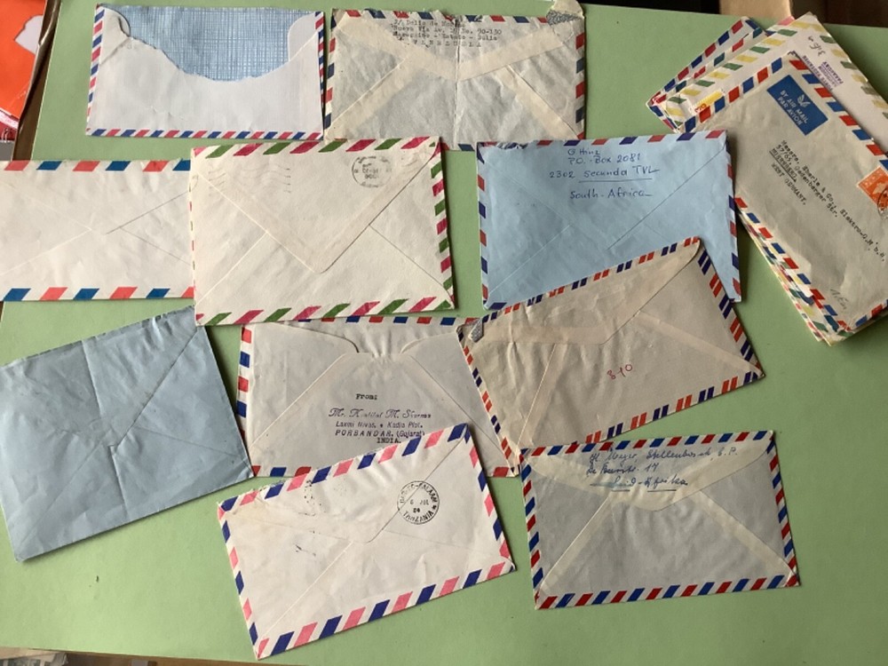 Airmail worldwide covers 29 items Ref A1876