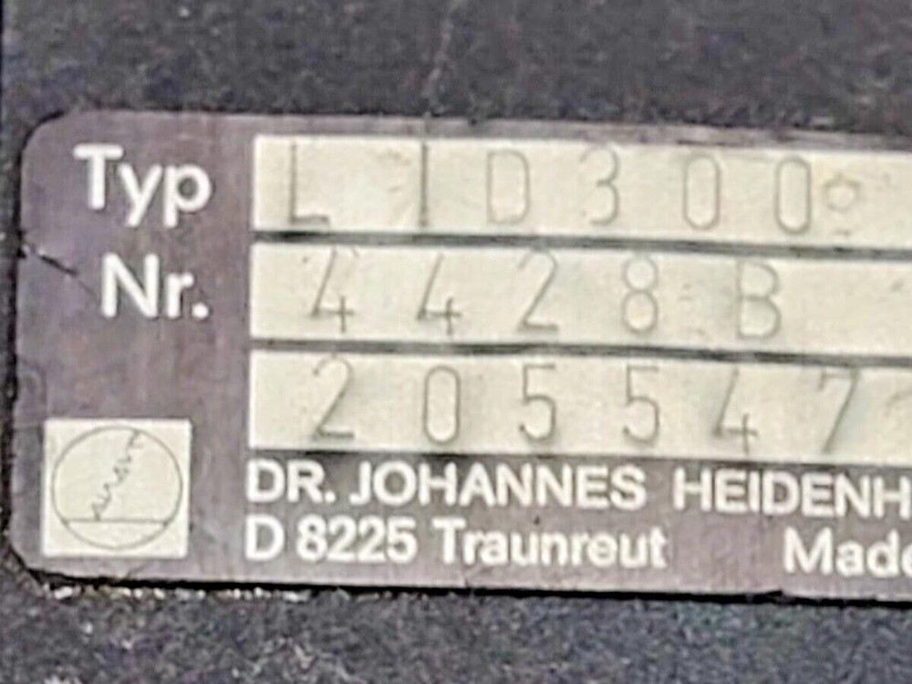 Heidenhain Linear Scale Measuring Optical Encoder LID 300 4428 B