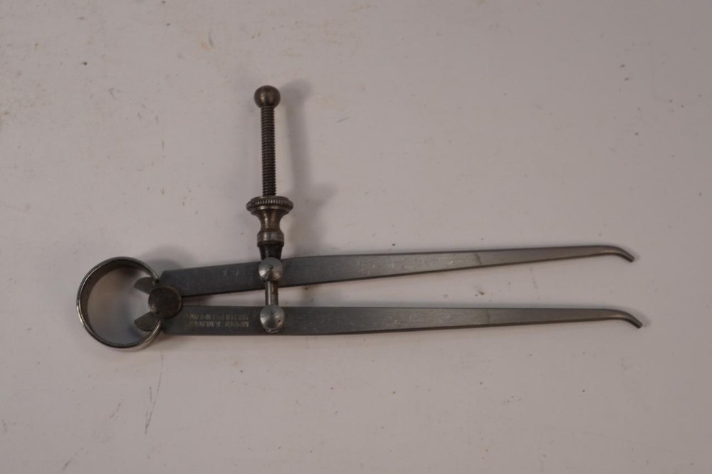 NOS Moore & Wright England DOUBLE OFF-Set Tipped Toolmakers  5" Spring Caliper