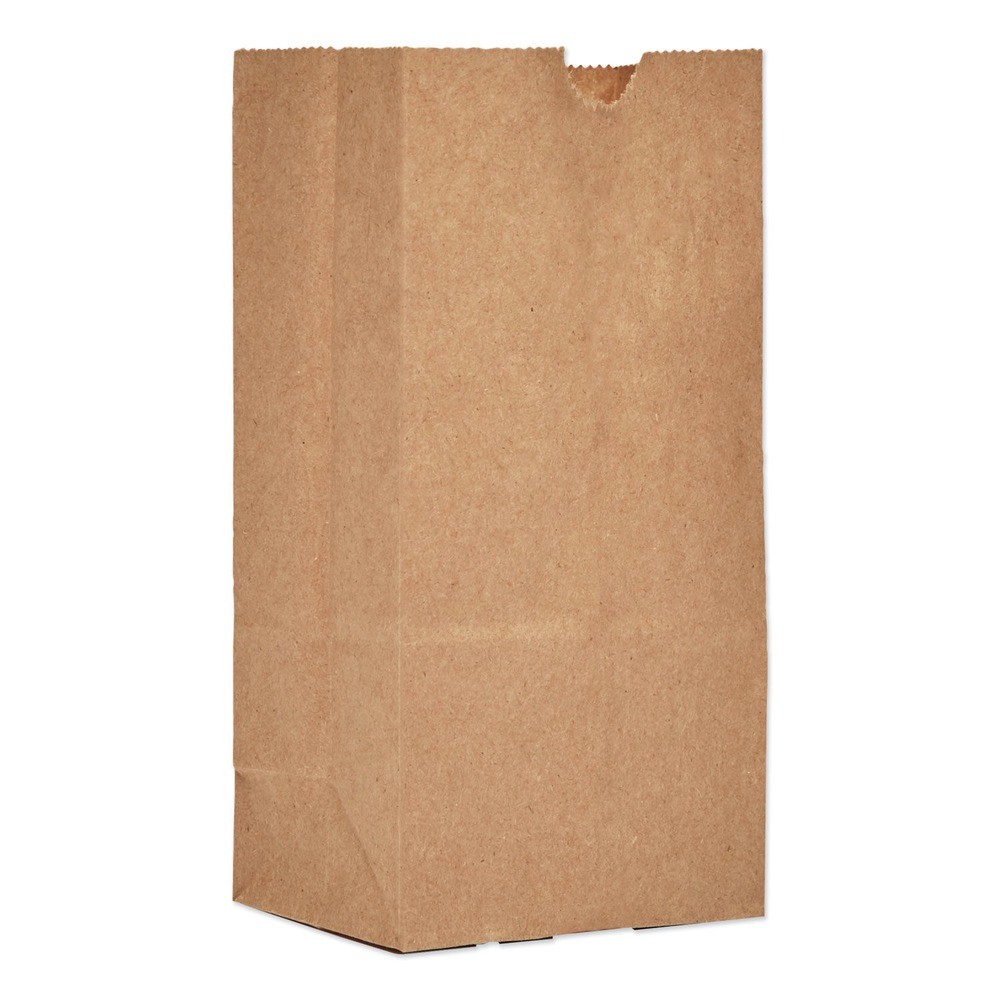 Paper Bags & Sacks GK1500 #1 Size Grocery Paper Bags - Kraft (500/Bundle) New