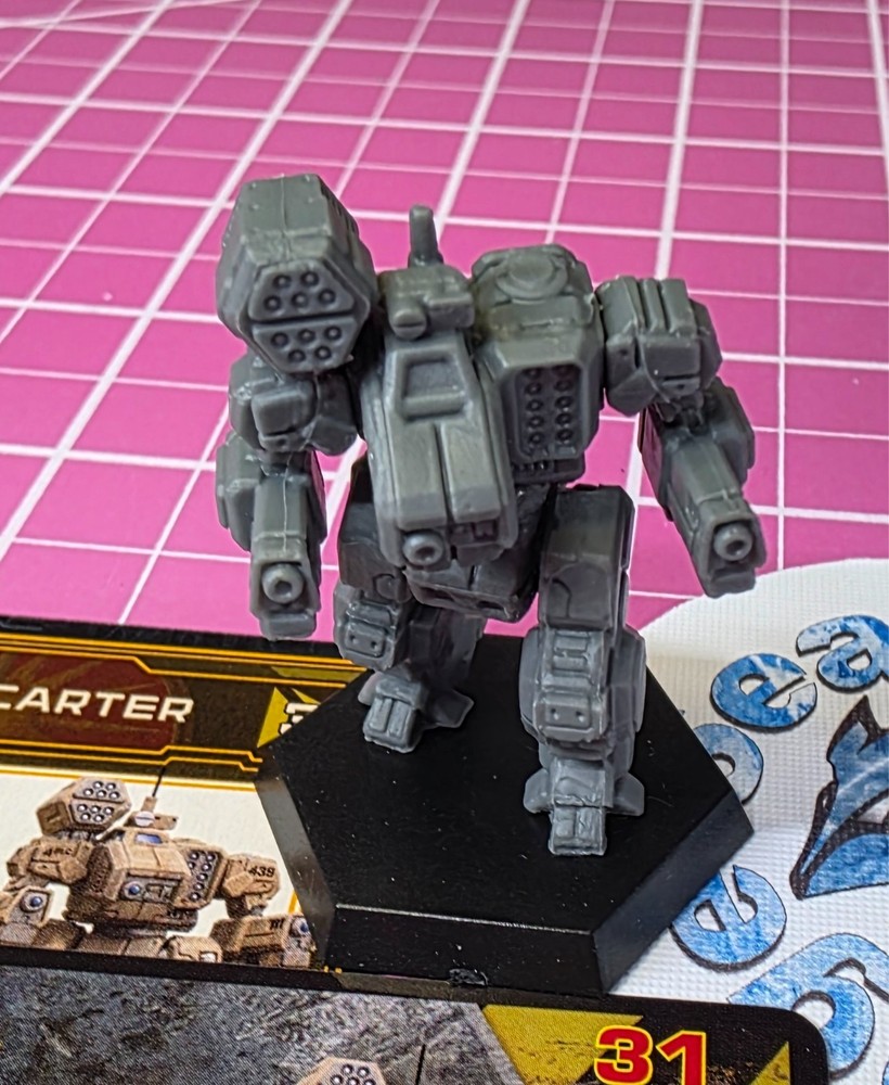 BattleTech Hellspawn Mech -- Davion Cavalry Lance + Cards