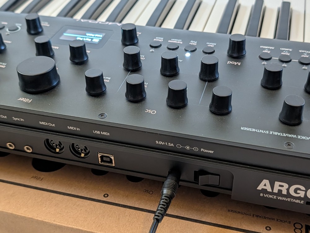 Modal Electronics Argon8 Polyphonic Wavetable Synth - MINT WITH BOX - DECKSAVER!