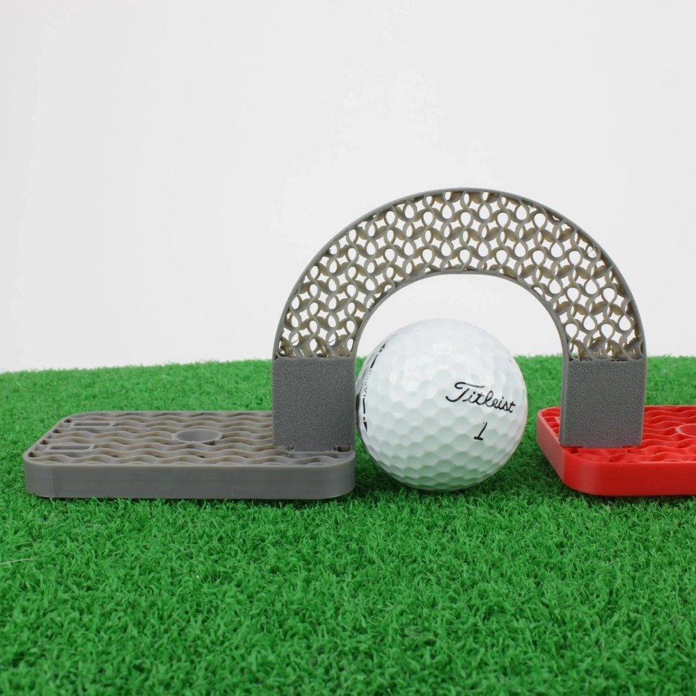 Golf Practice Putter Alignment Tool Gate 2 Pack Putting Practice Aid Game