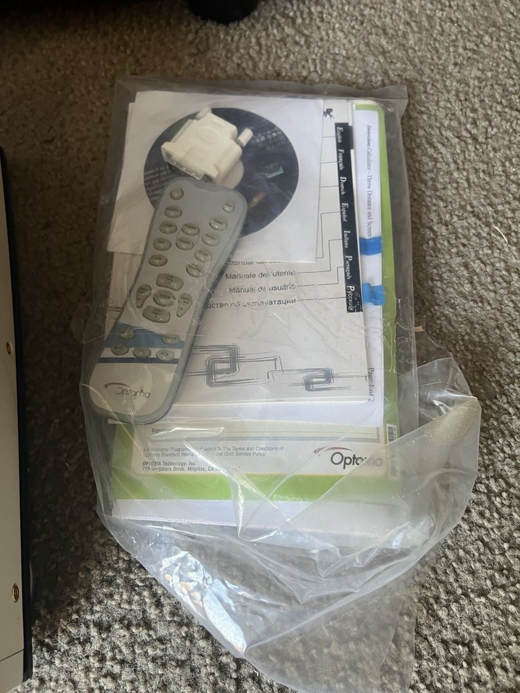 Optima Darkchip3 Projector H78dc3 with controller tested