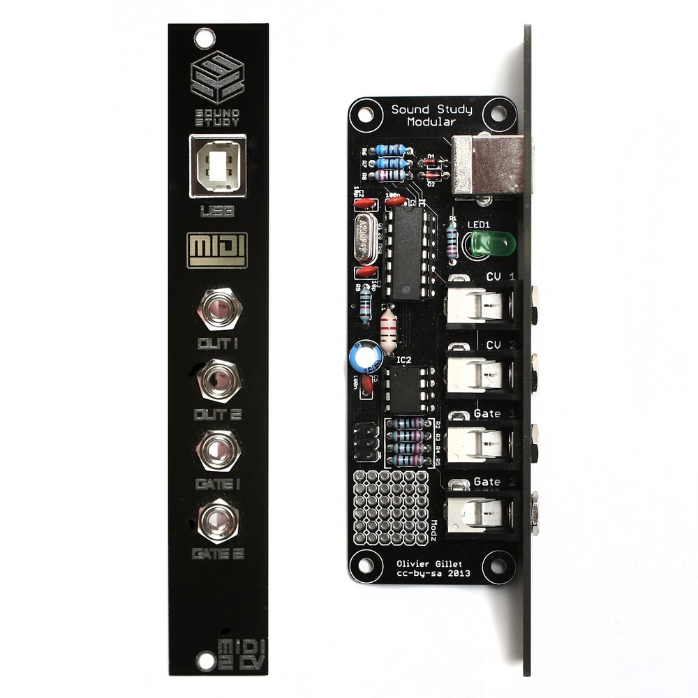 Sound Study MIDI 2 CV - Eurorack Module