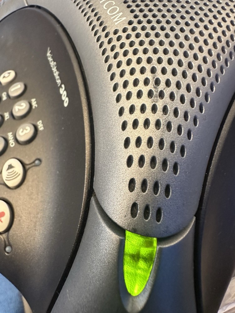 Polygom VoiceStation 300 Analog Includes Wire Wall Module Tested