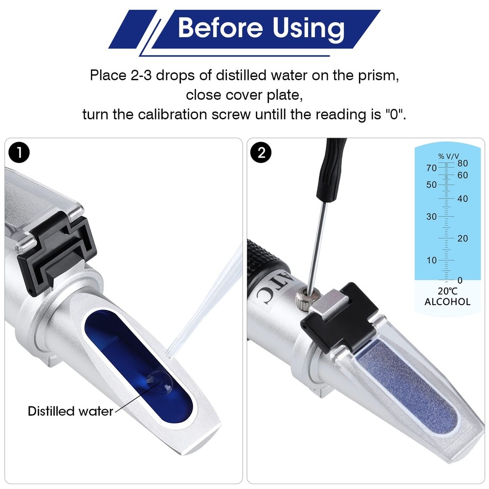 Salinity Refractometer Seawater Aquarium Dual Scale 0-100 PPT