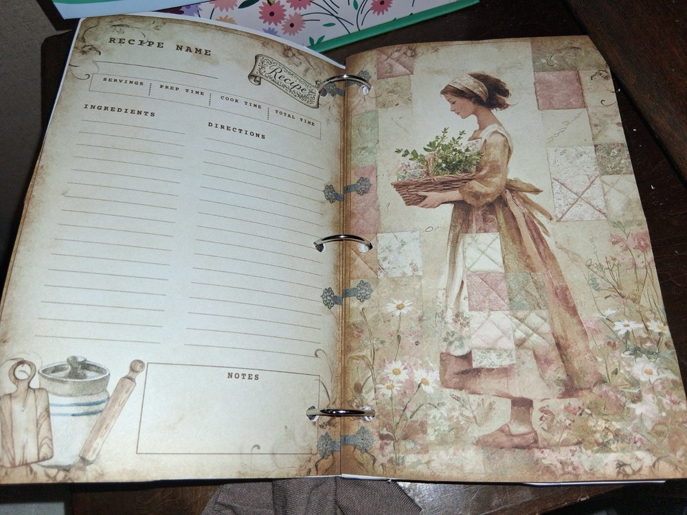 Favorite Recipes Junk Journal Scrapbook