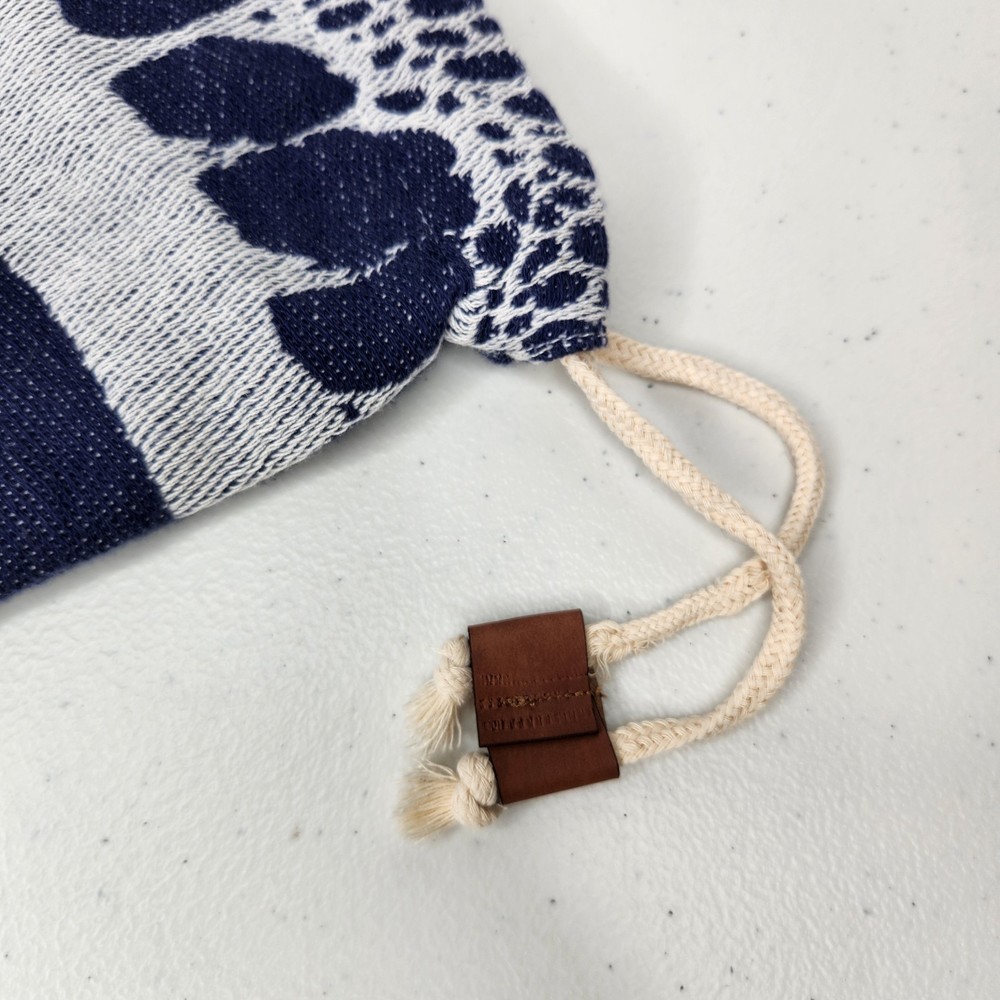 Sandcloud Blue Pouch Bag with Drawstring