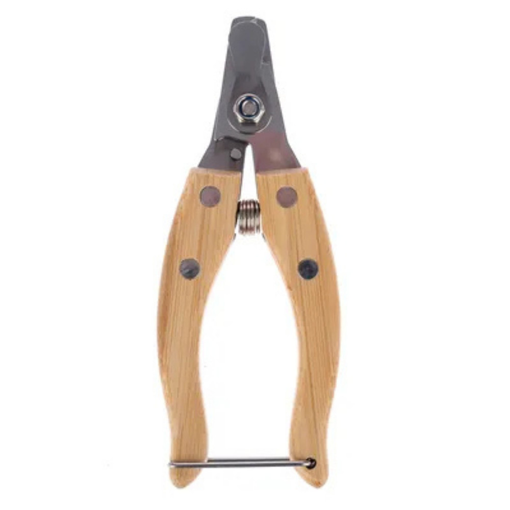Kooa Bamboo Dog & Cat Nail Scissors, Large – Eco-Friendly Stainless Steel