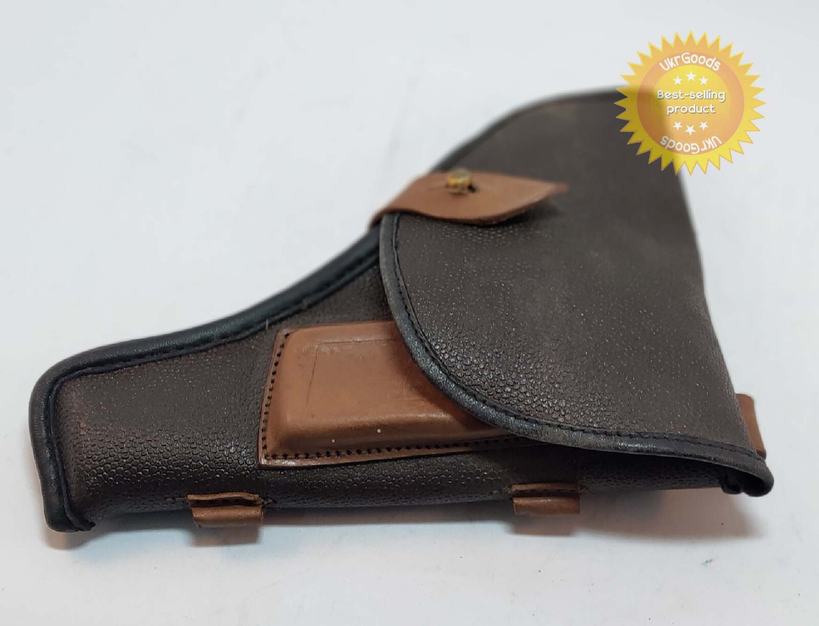 TT Gun Tokarev Holster 1950 year Original USSR Soviet Army Leather Tarpaulin
