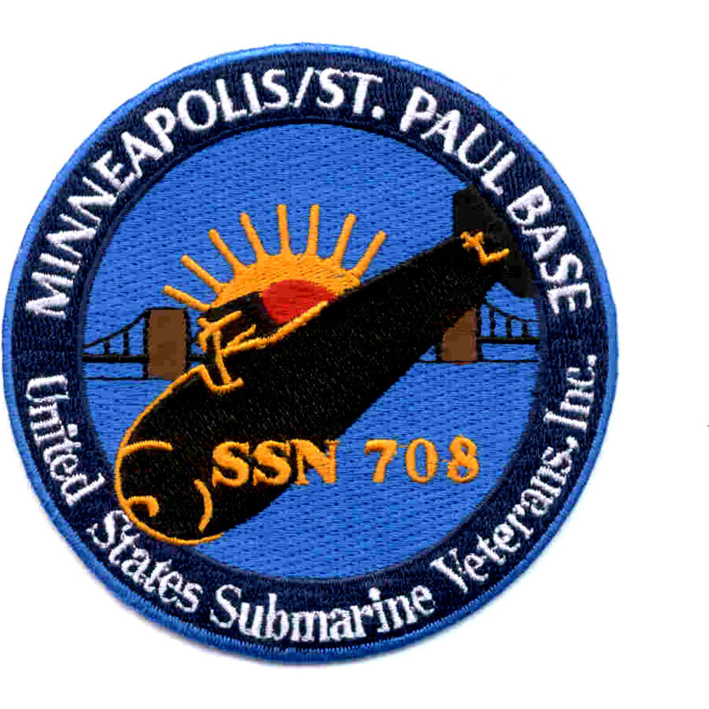 USS Minneapolis Veterans Base Patch