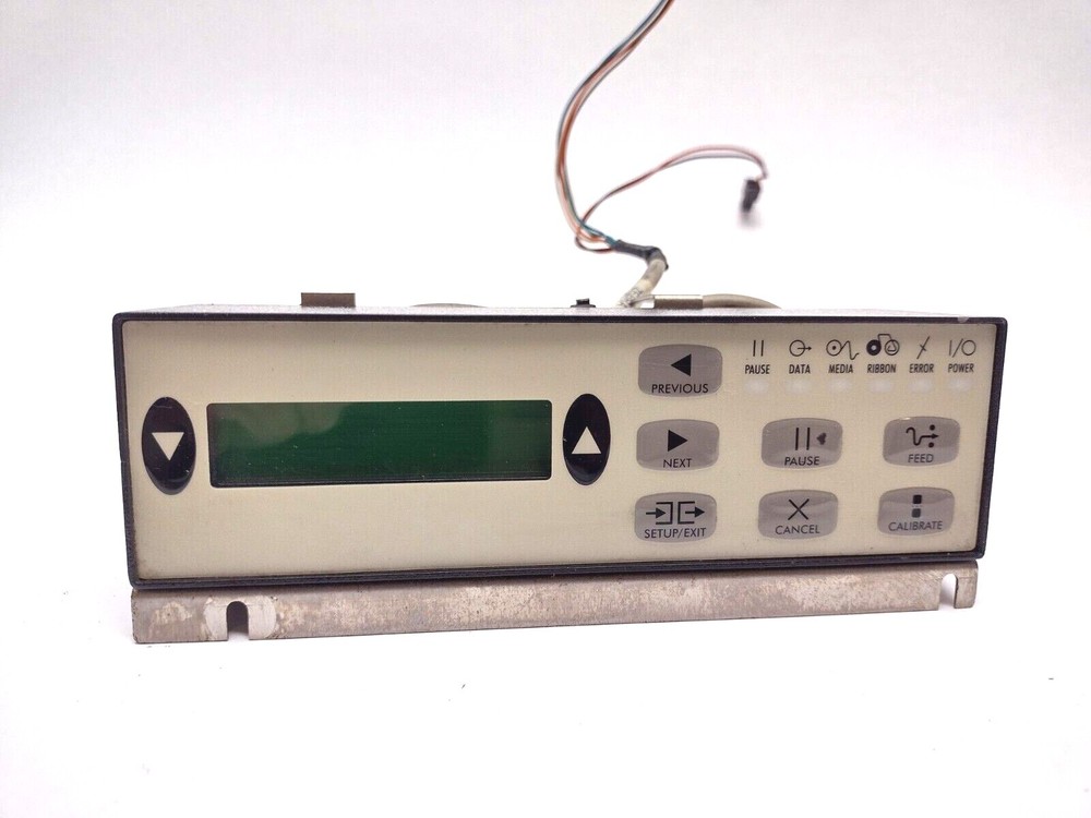 Zebra Technologies G49398M Control Panel With 37963 Cable