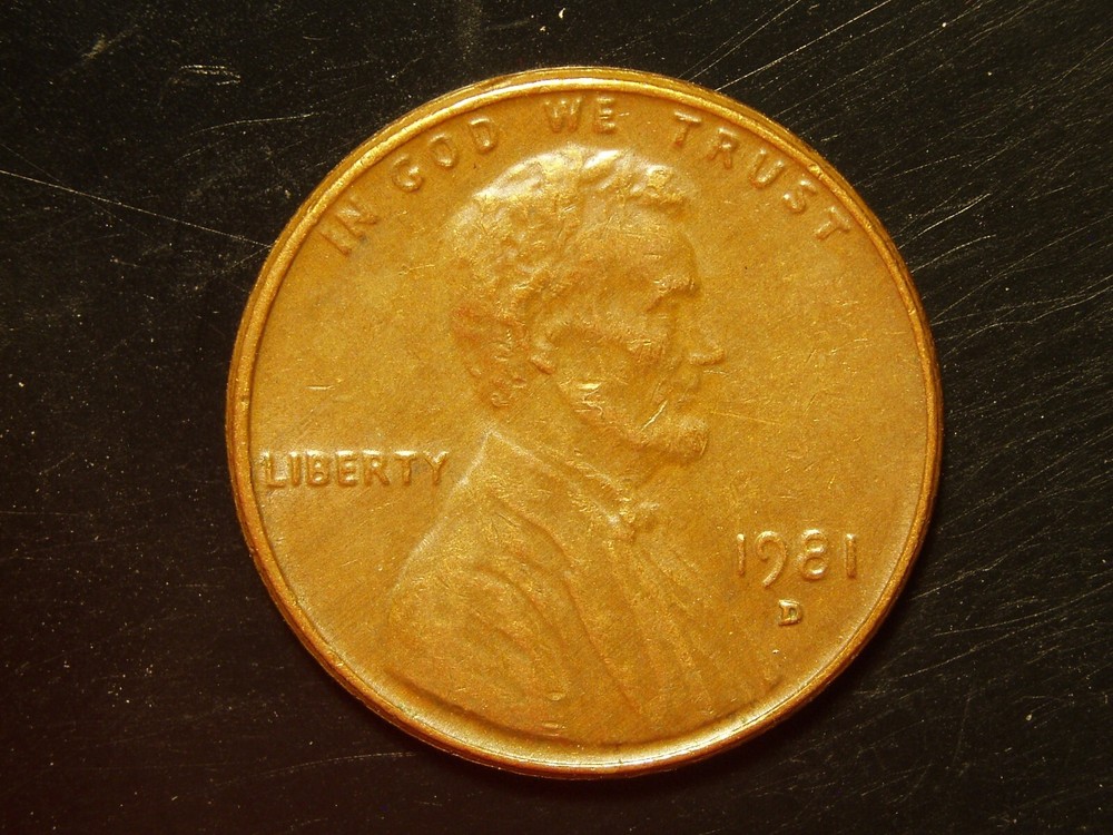 1981-D  LINCOLN MEMORIAL CENT #16