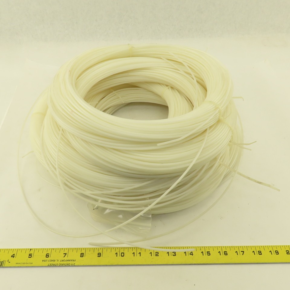 1/8" Natural White Plastic Welding Rods 9lb Lot