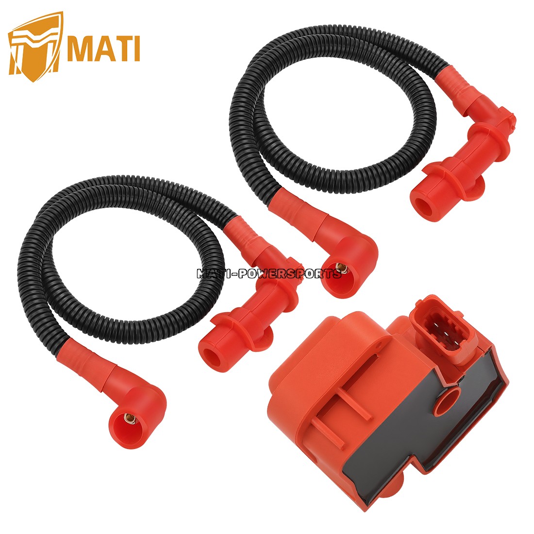 Ignition coil W/ Wire & Cap for Polaris Ranger 800 2010 4011059 4010425