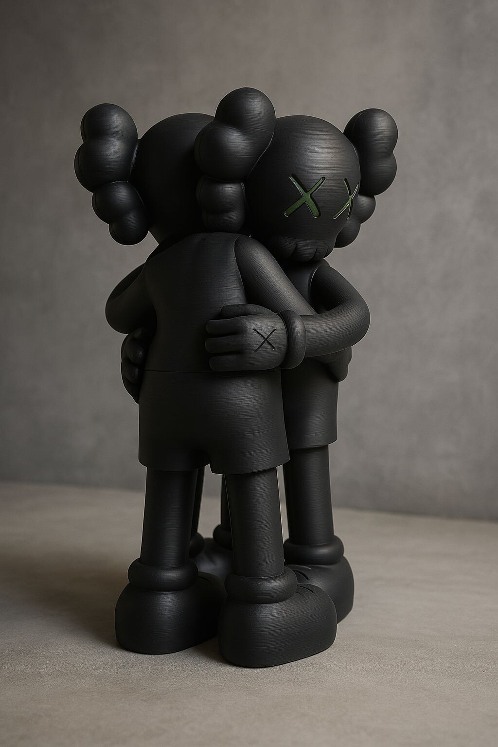 Kaws Together vinyl figure black