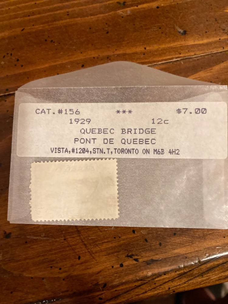 Canada Stamp 156 "Quebec Bridge" Used