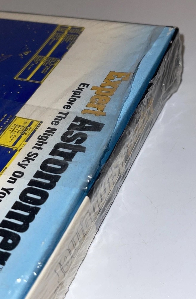 Expert Astronomer - Expert Software (PC, 1991) New - READ