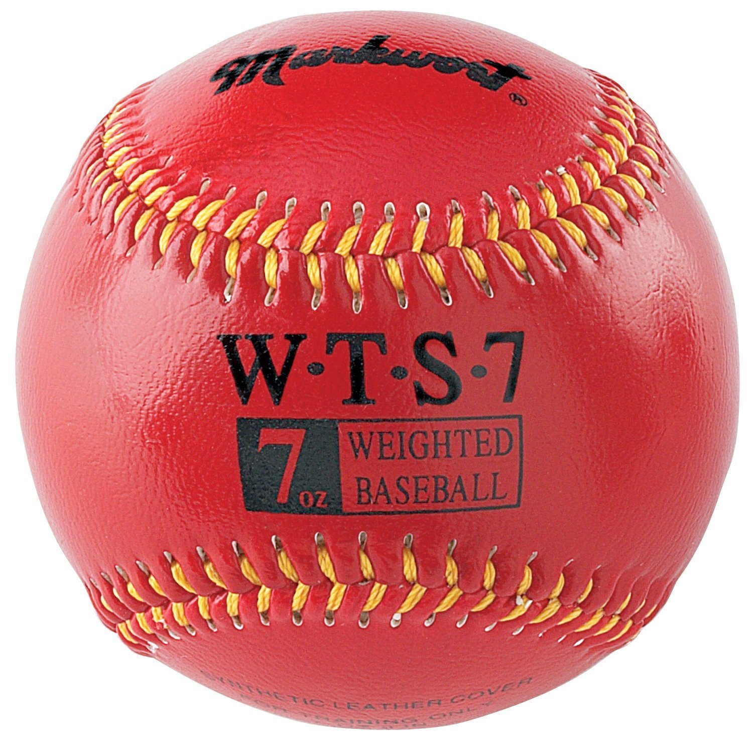 7 oz Ounce Weighted Strength TRAINING Ball  Pitcher Pitching BASEBALL RED
