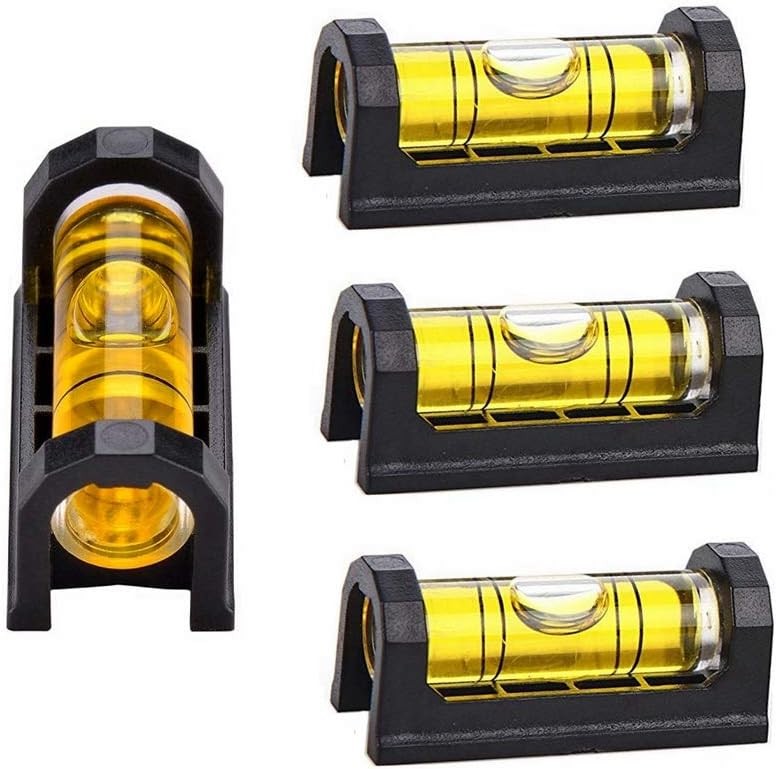 4pcs Gunsmith Level, Scope Mounting Leveling Bubble Tool with Magnetic Base