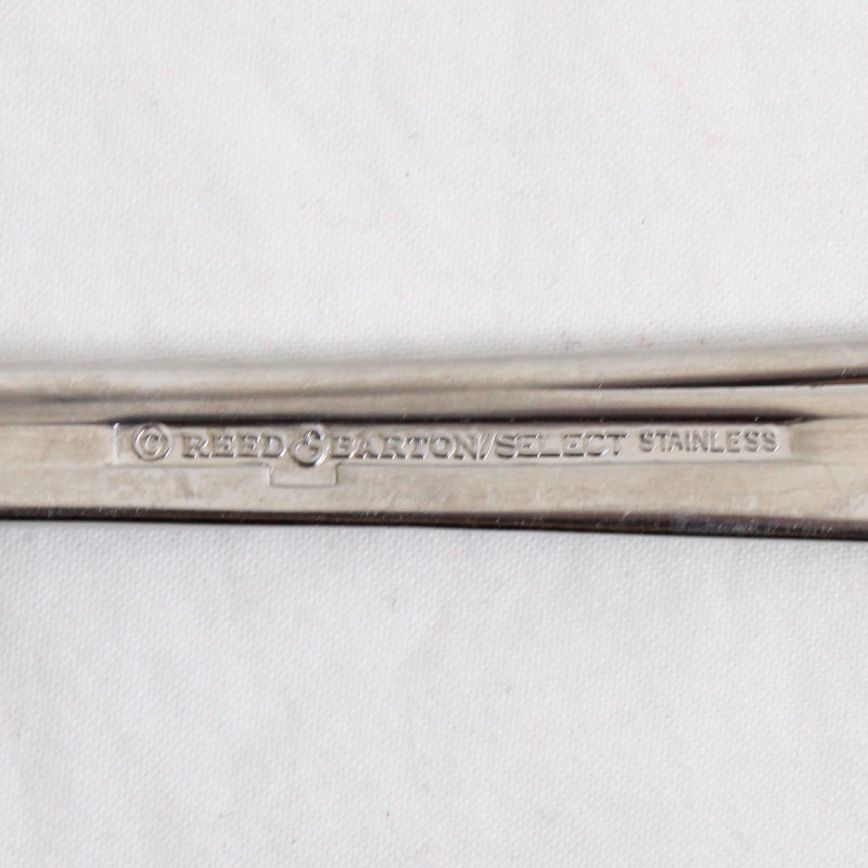 A Reed & Barton Select East Hampton Pattern Serving Fork Stainless 8.75 Inches