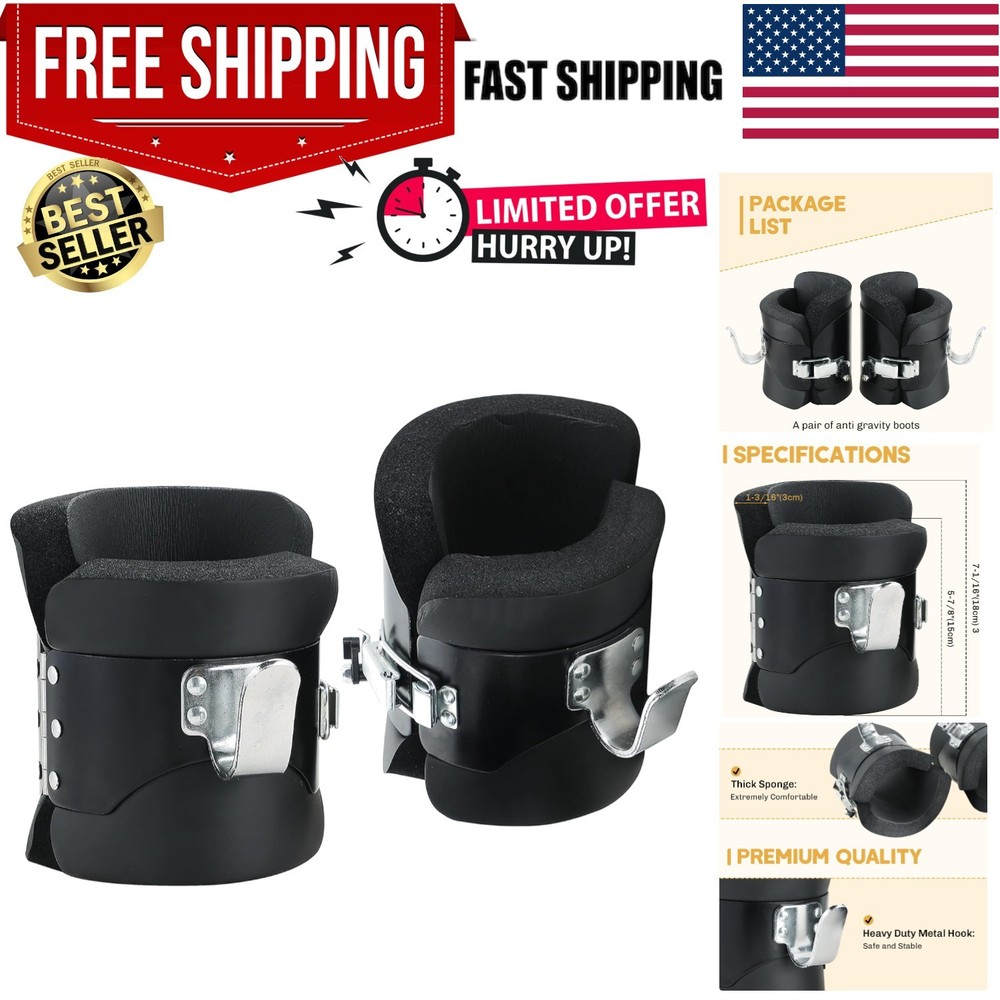 Anti Gravity Boots Inversion Hang Up Boots | Inversion Boots Gravity Compress...