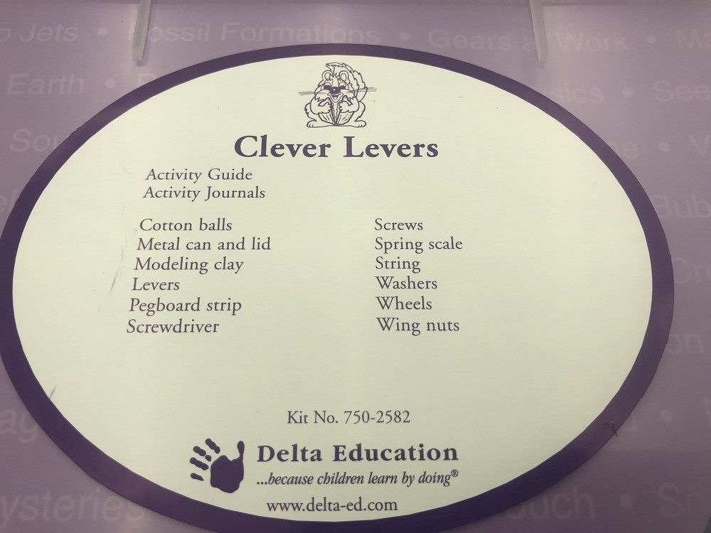 Delta Science In A Nutshell, Clever Levers, Kit 750-2582 ——646——