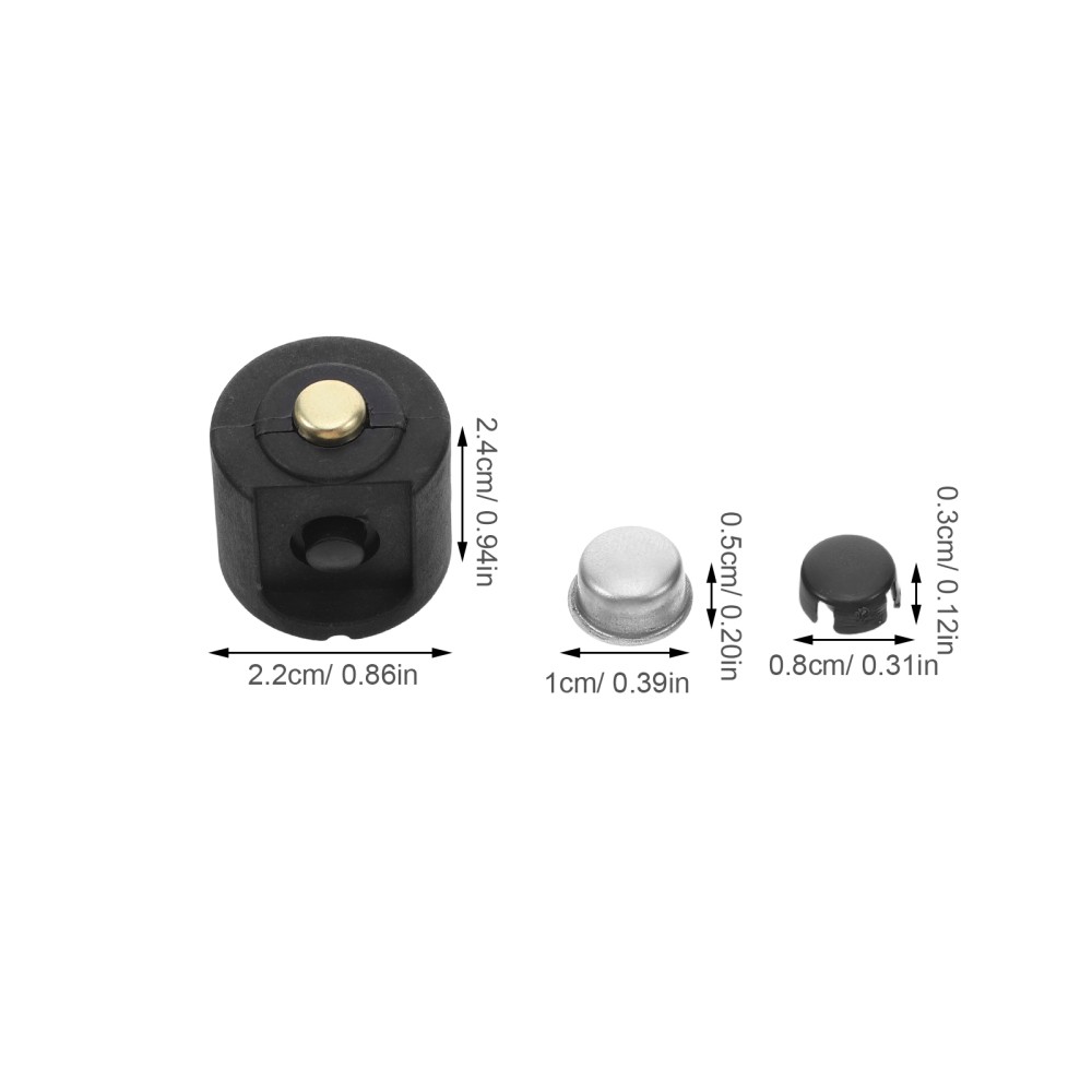 12 sets LED Flashlight Switch Cap Soft Boot Cover for Push Button Switch