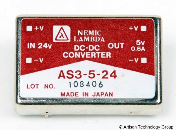 Nemic-Lambda AS3-5-24 DC-to-DC Converter