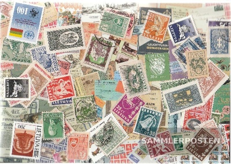 Lithuania Stamps 50 different stamps