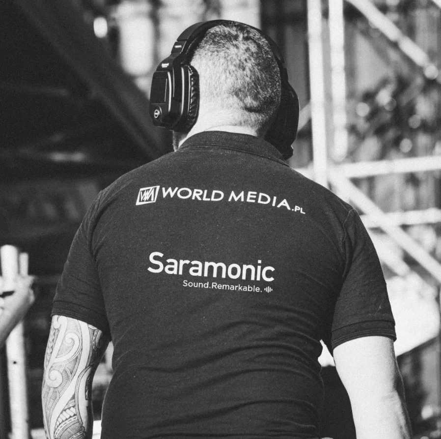 Saramonic WiTalk WT5D 400m Full-Duplex Wireless Intercom Headset System 5-Person