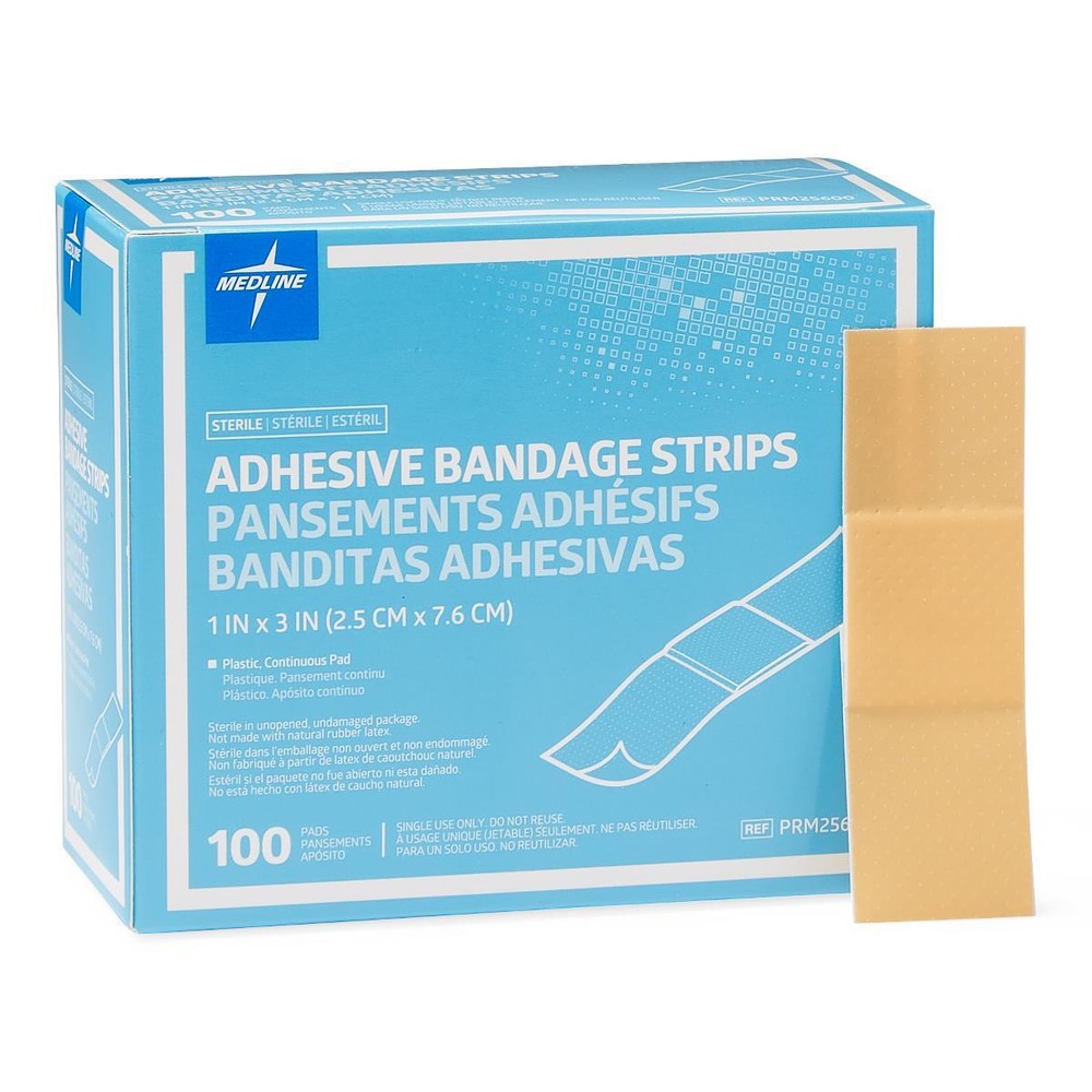 Caring Adhesive Bandages, 1" x 3"