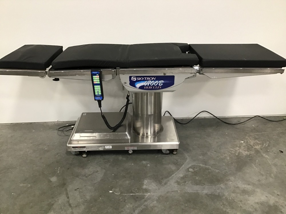 Skytron 6700B Surgical Operating Table with Hand Control