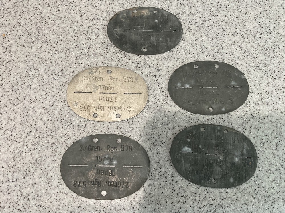 German WW2 dog tags