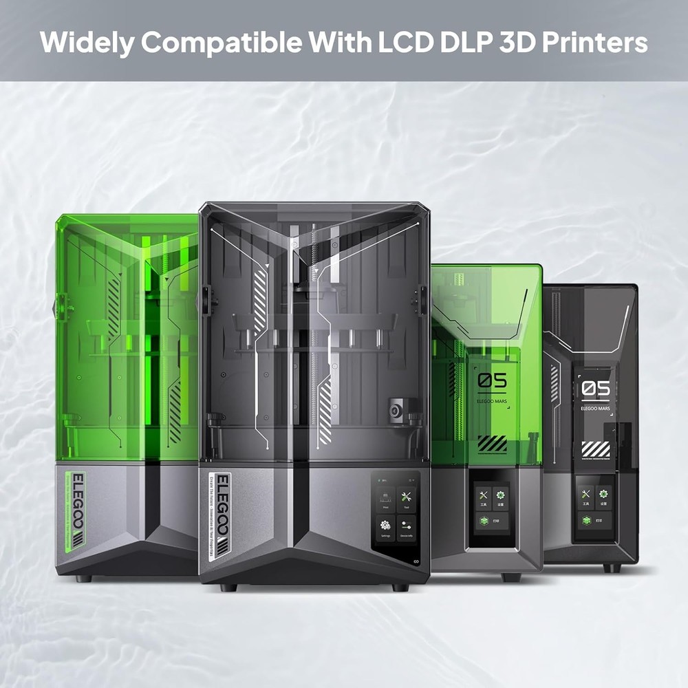 8K UV-Curing Resin for LCD 3D Printer 2000g