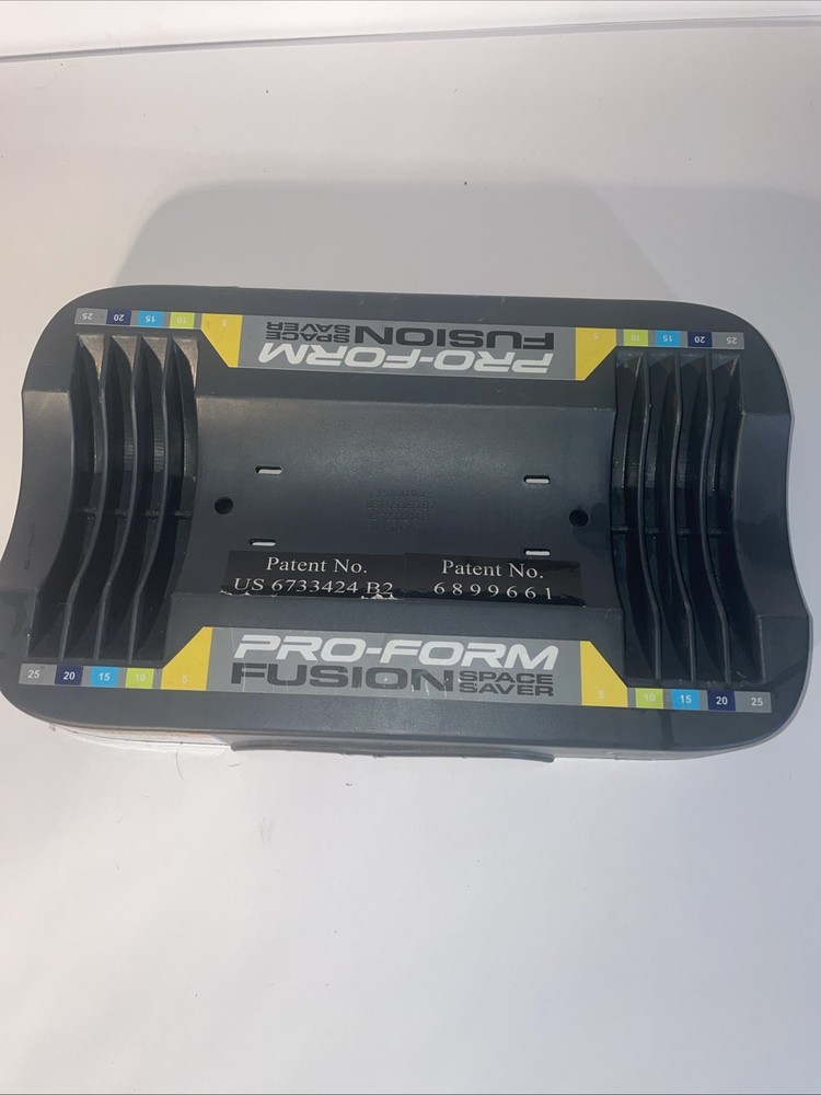 Pro-Form Fusion Spacesaver 25 lbs Adjustable Dumbbell Replacement Tray Only