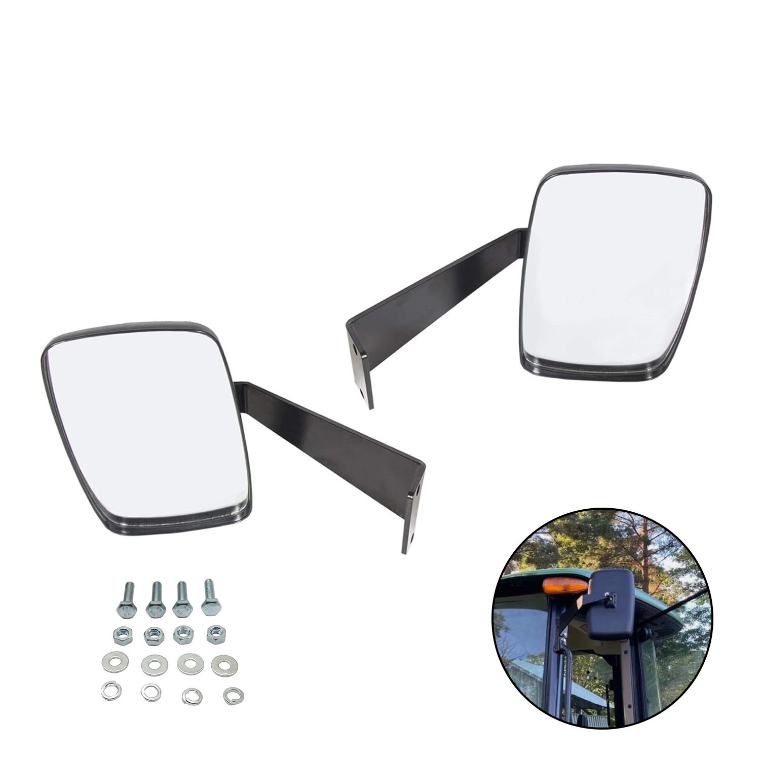 DM2455000 Fits For JOHN DEERE 5000 & 6000 Series Left & Right Value Mirrors