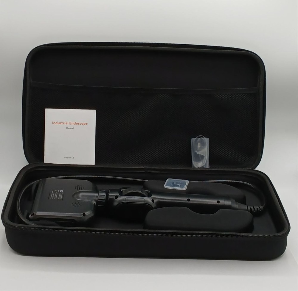 Two-Way Articulating Borescope Camera with Light Rechargeable for Automotive