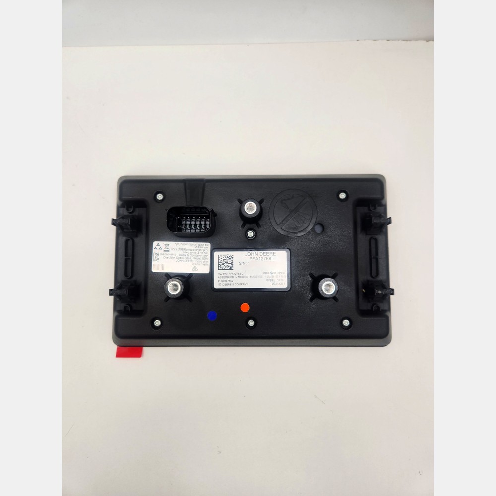 Genuine PFA12768 John Deere PDU Primary Display Unit | GP10 Dashboard