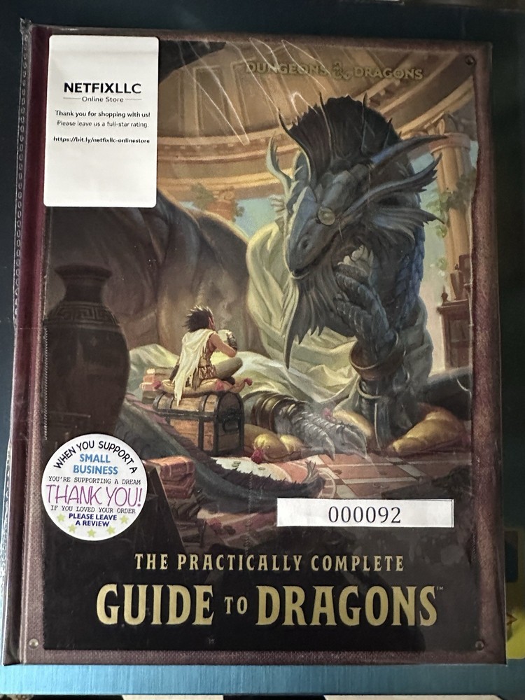 Dungeons & Dragons: The Practically Complete Guide to DragonsI- Hard Cover