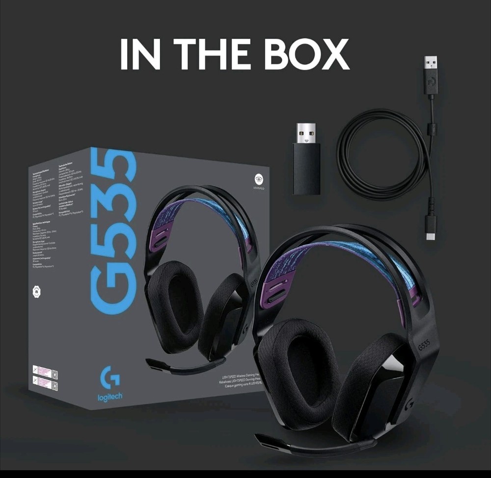 Logitech G G535 LIGHTSPEED Wireless Gaming Headset