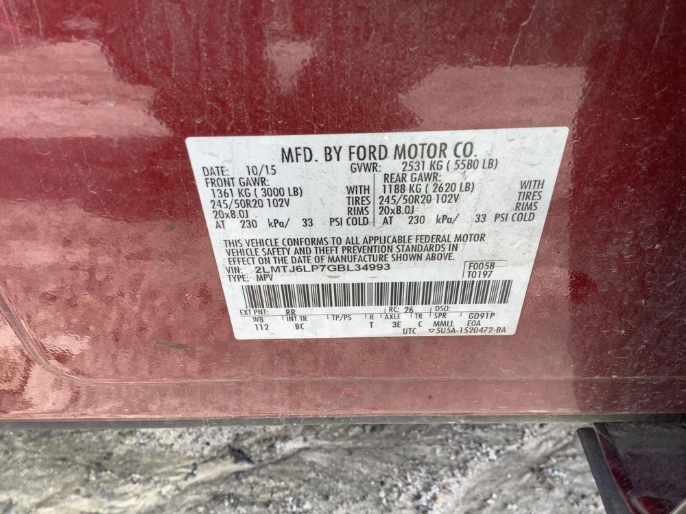 Fuse Box Engine Left Hand Engine Compartment Fits 15-18 EDGE 4526996