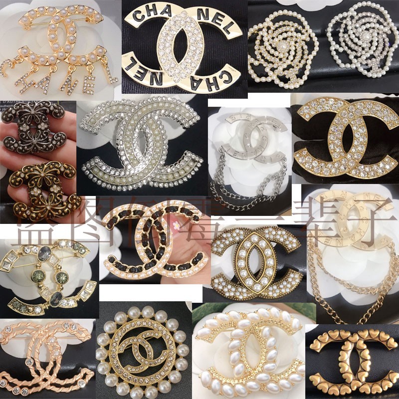 Women's Fashion Classic Three-dimensional Pearl Crystal Brooch Birthday Gift