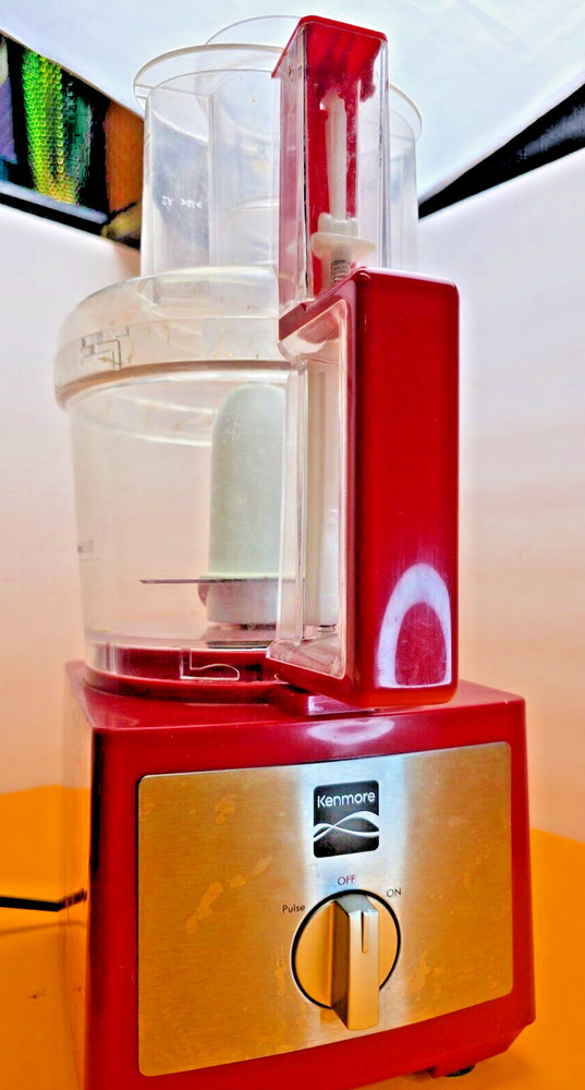 Kenmore Food Processor Large Red Amazing Equipment