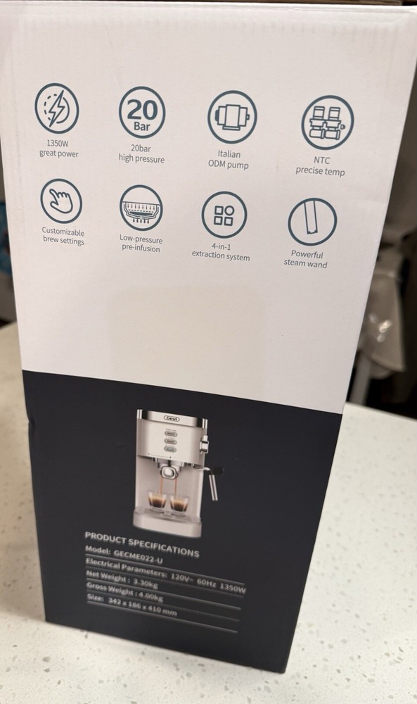 Gevi Espresso machine GECME022-U