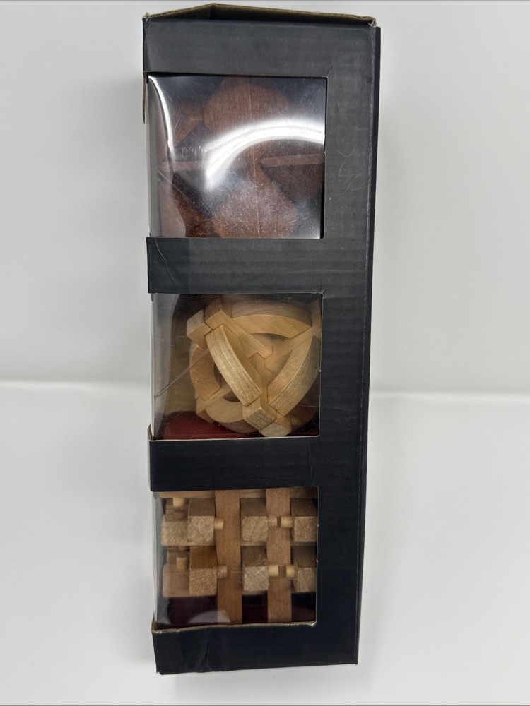 The Original Fun Workshop Mind Teaser Puzzles Game Solution NEW IN BOX!