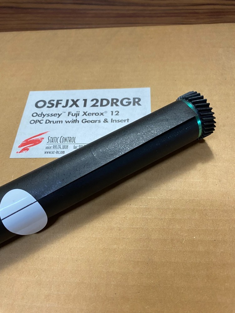 5 Pack Static Control Drum Roller W/ Gears & Insert For Fuji Xerox 12